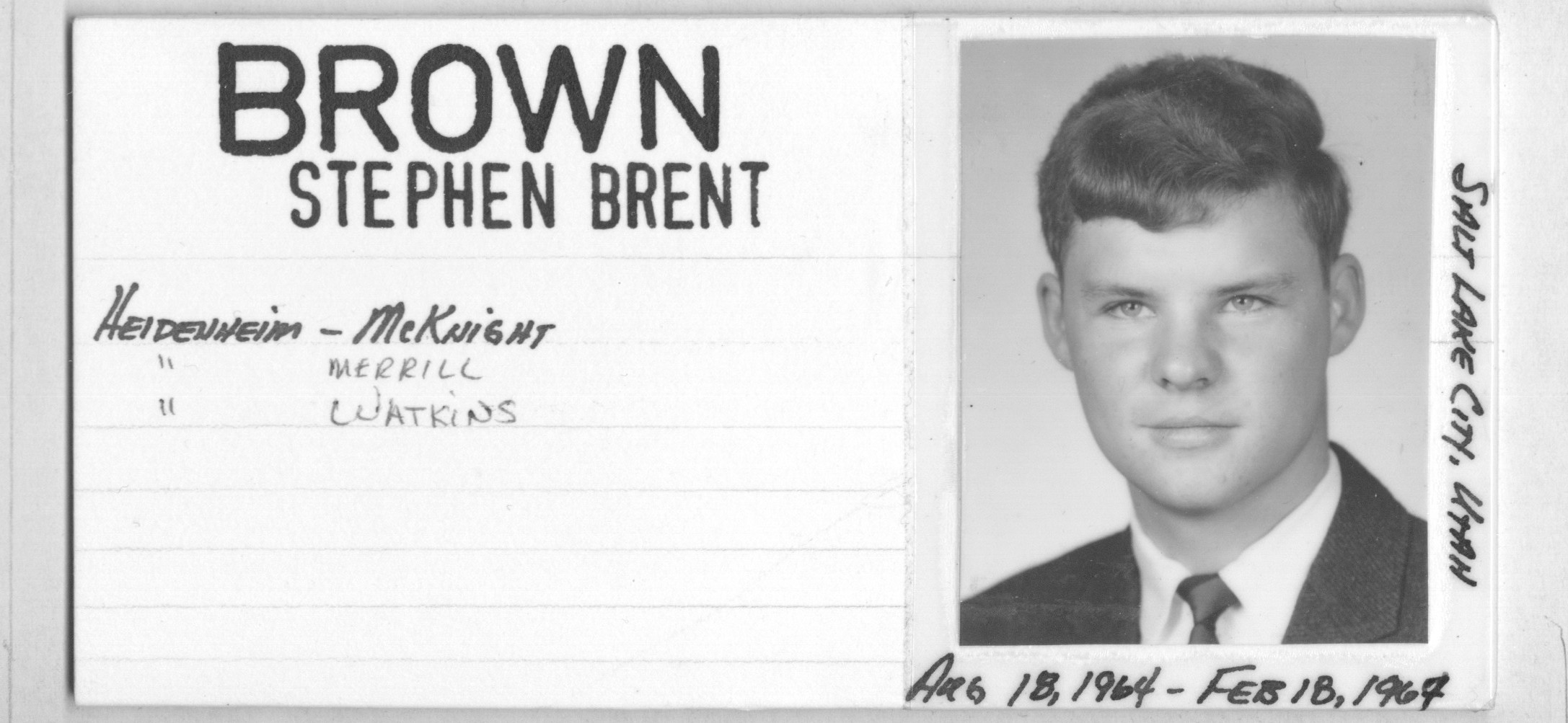 Brown, Stephen Brent